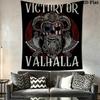 Spirit Tapestry Warrior Wisdom Decor Tapestry Wallmounted Background Cloth Background Cloth Wall Covering Decoration Background Wall Hanging Cloth