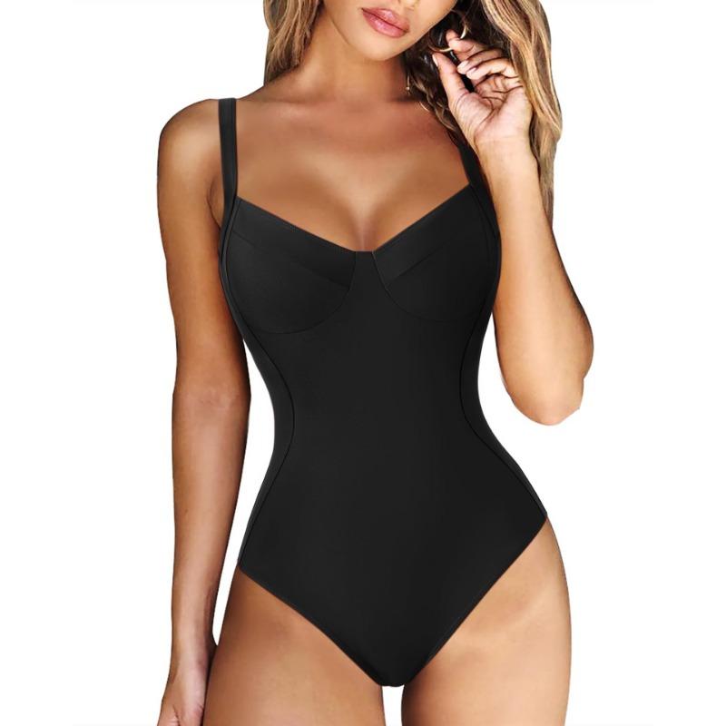 Women Sexy Slimming Push Up One Piece Bikini Swimsuit