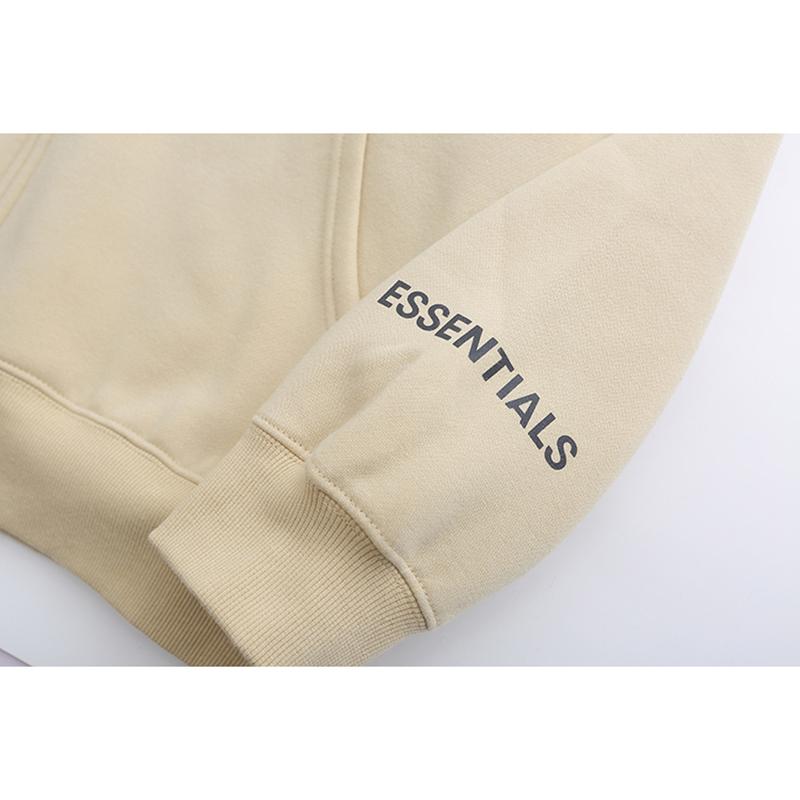 High-quality Essentials Plus-size Thickening Zipper Hoodie Street Wear Silicone Logo Casual Loose Oversized Sports Shirt Top Pullover