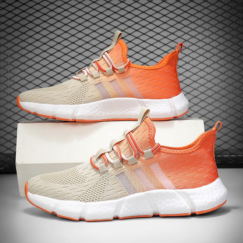 2025 Unisex Casual Sports Shoes Large Size 39-46, Breathable Mesh Gym Running Sneakers Non-Slip Lightweight Footwear for Men Women