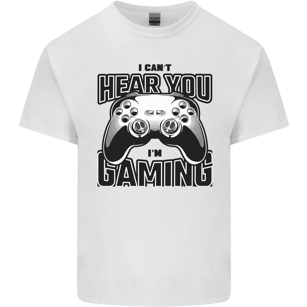 I Cant Hear You Im Gaming Funny Gamer Unisexs Light Cotton TShirt