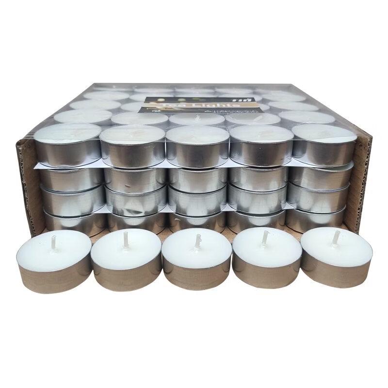 LIEI Smokeless Multi-Purpose Tealight Candles, 100 Count