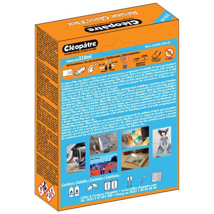 Glass'Flex Resin with Accessories 240ml