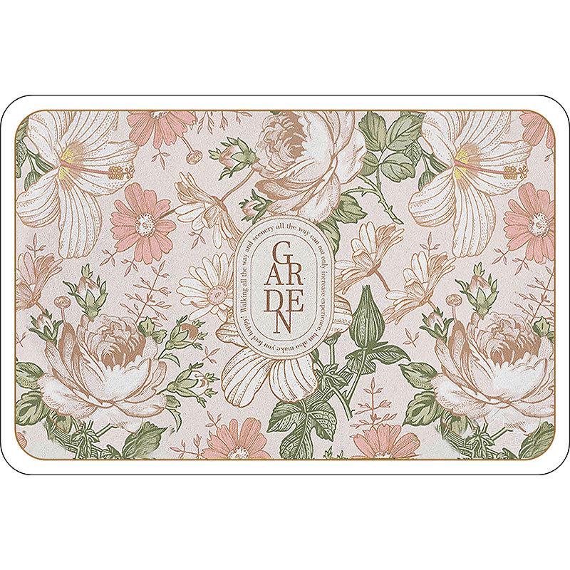 Diatomaceous Earth Absorbent Bathroom Door Mat - Stain-Resistant & Easy to Clean