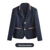 Veste de costume style académie bleu marine pour enfants