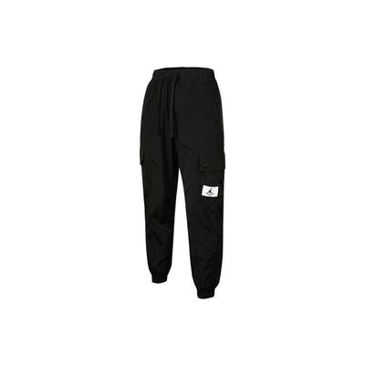 Essentials Logo Woven Drawstring Joggers Women Bottoms Black DD6996-010