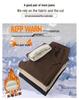Warm High-Waist Velvet Pants for Middle-Aged and Elderly Women - Autumn/Winter Straight-Leg Style