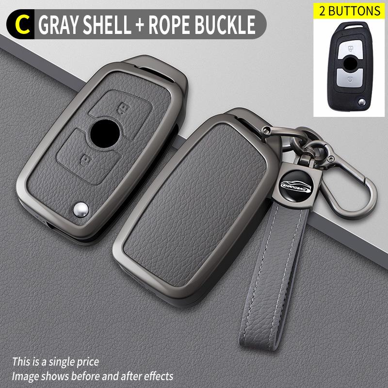 Compatible Car Key Holder for DeLonghi Model B, Elephant Grey