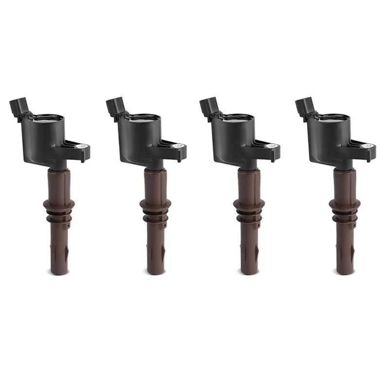 DG521 Ignition Coils For Ford Expedition Explorer Lincoln Mercury 5.4L 8L3Z-12029-A 8L3Z12029A As Shown 4Pcs