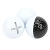 3Pcs Rubber Golf Balls Driving Range Training Balls Golf Club Auxiliary Accessories