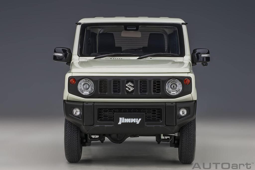 AUTOart 1/18 Scale Suzuki Jimny (JB64) White Pearl Finished Model 78505