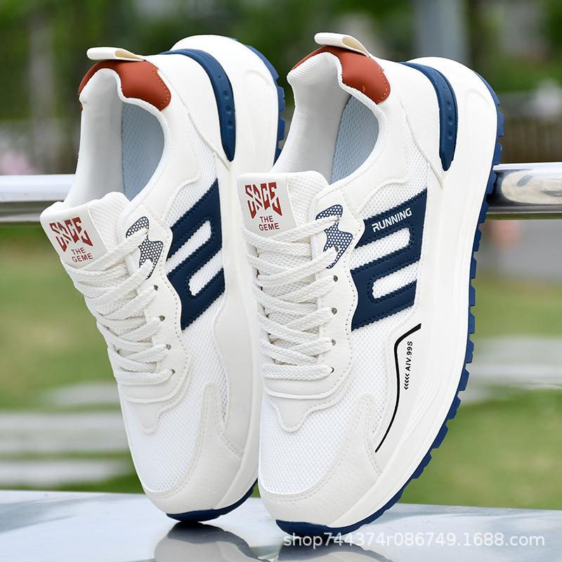 Autumn breathable Forrest Gump new mesh shoes casual running sports shoes non-slip soft-soled travel tide shoes