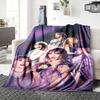 Taylor Swift'S Evolution Blanket Soft Throw Blanket For Home Bedroom Bed Sofa Travel Office Solid Christmas Blanket