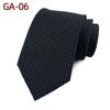 Classic Men's 8cm Plaid Polyester Tie