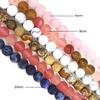 6/8/10mm Matte Stone Beads Natural Stone Beads Round Loose Spacer Beads For Jewelry Making DIY Bracelet Necklace Accessories
