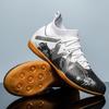 Training Students Football Shoes Men's High-top Youth World Cup Competition Beef Tendon Sole Sports Shoes