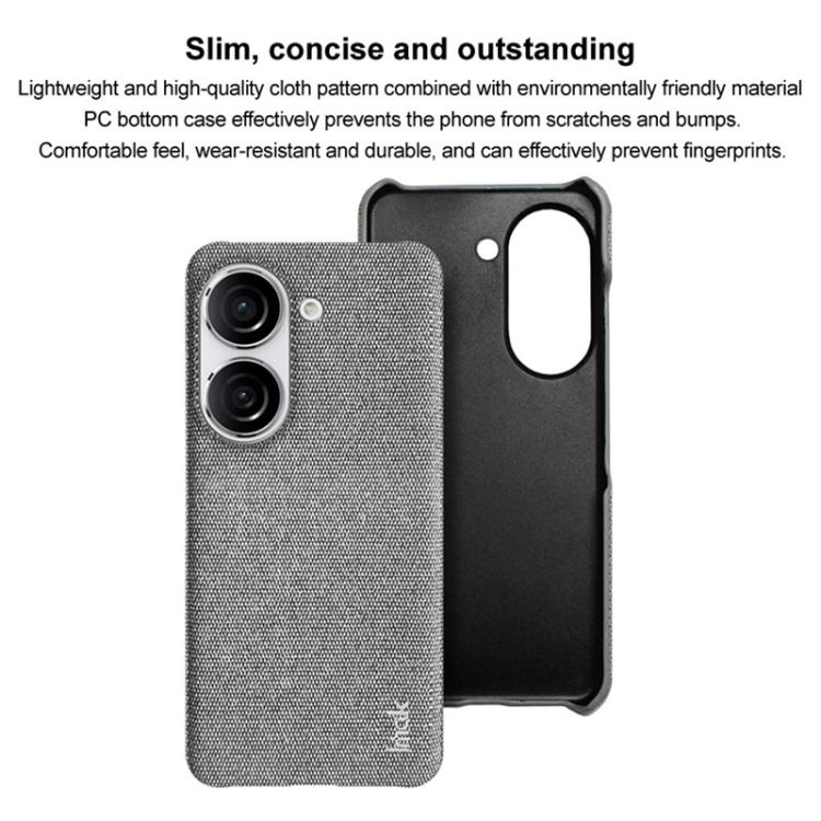 Imak Ruiyi Series Cloth Texture PU + PC Phone Case