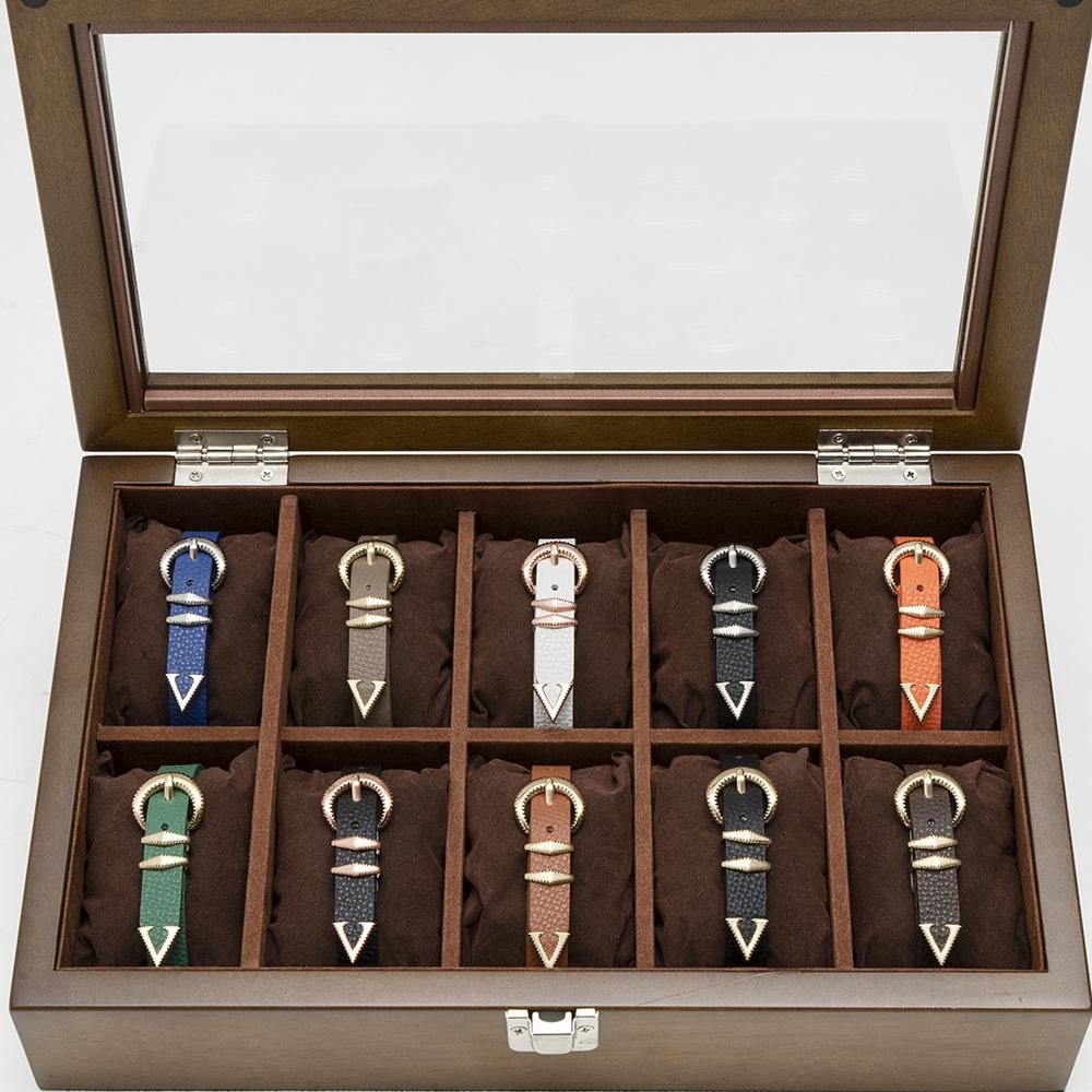 Allclassic Alcbc001 Ac Signature Bracelet W_Brown (Silver)