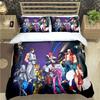 Heißes Spiel The King of Fighters Druck Bettwäsche Set Bettbezug Decke Bett Jugend Kinder Mädchen Jungen Geschenk