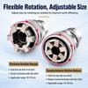 1Set Rustproof Adjustable Magic Socket 10-19mm Power Drill Adapter  Multifunctional Tool