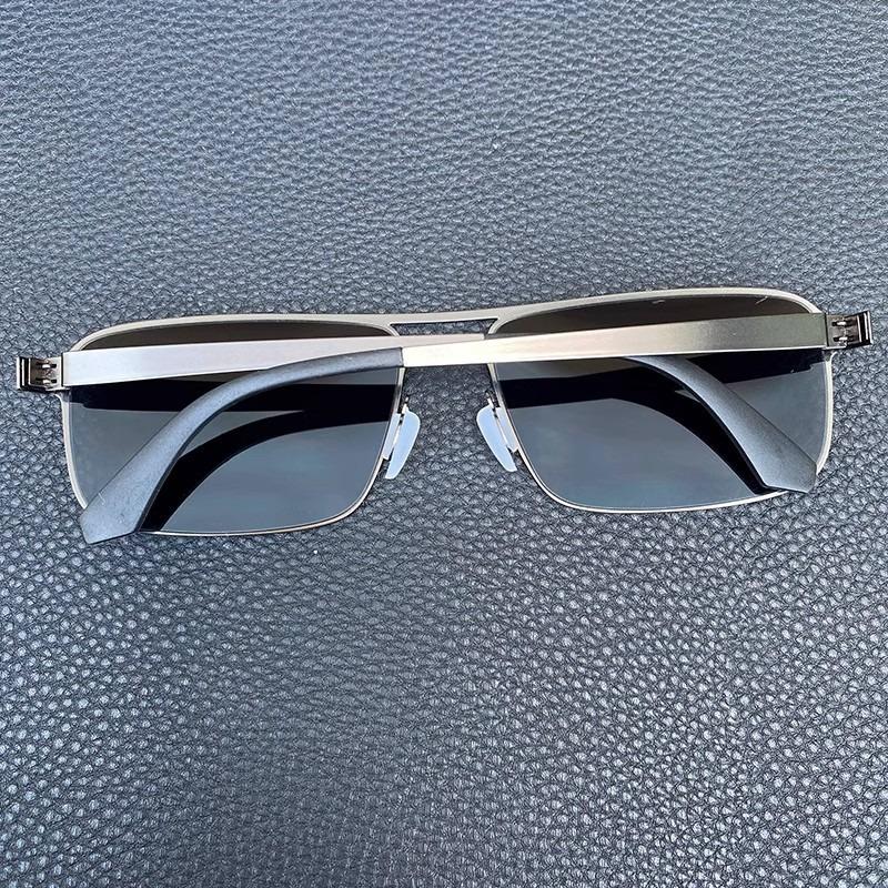 Non-polarized Vintage FULL Fram Square Sunglasses Women Men Sunscreen Driving Eyeglasses