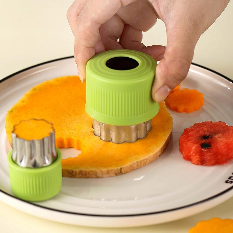 Stainless Steel Silicone Products Butterfly Mold Flower Baby Vegetables Baby Complementary Food Cutting Mold Cookie Baking Tools