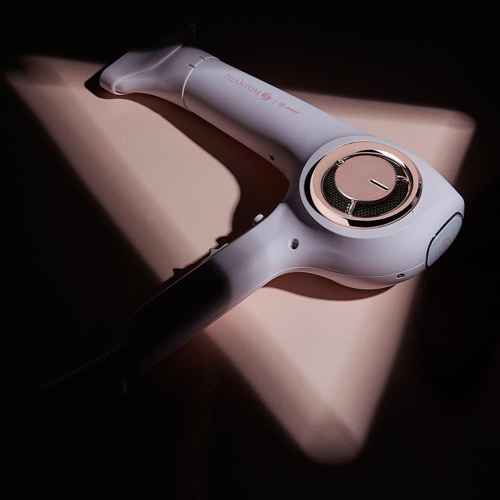 JMW Phantom S MS6401A Fast Drying Frizz Control 468g Salon Blower Professional Blow Dryer White