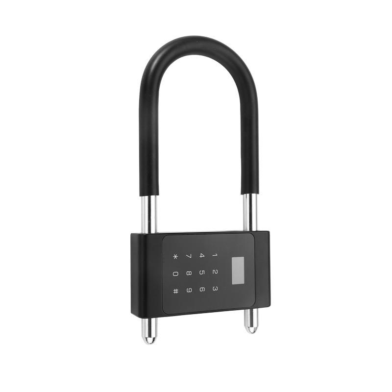 U-Shaped Glass Door Lock for Storefronts and Sliding Doors