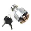 6 Pins Starter Key Ignition Switch for Hitachi EX200-1 Switches Controls Relays Excavator Accessories Interior Parts Replacement Relays 5