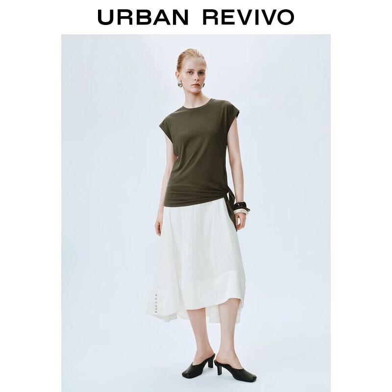 UR 2026 Women s Sleeveless Ribbon Tie T-Shirt S