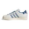 adidas Originals Superstar Casual Comfortable Durable Breathable Low-Top Sneakers Unisex Sneakers White Blue IE7307
