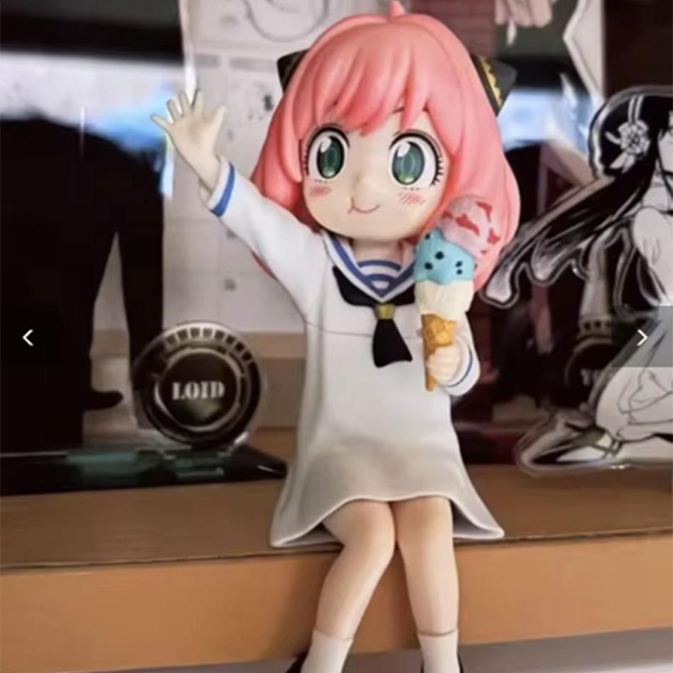 Figura De La  Anya Forger Figuras De Anime Linda Familia Espía 14cm Estatua De PVC Colección De Estatuillas Modelo Decoración De