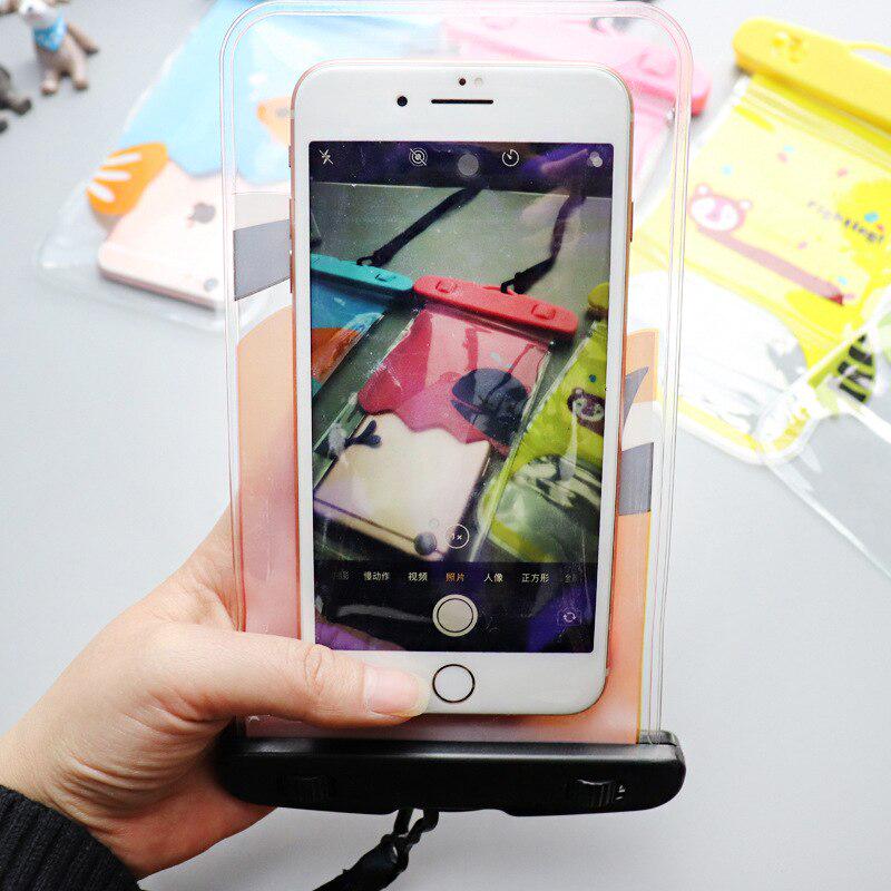 Phone Waterproof Swimming Pouch Convenience PVC Transparent Practical Underwater Seal Touch Bag