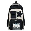 Schoolbag New Schoolbag Female Korean Version High School Students Junior High School Students Campus Backpack Large Capacity Travel Backpack Tide