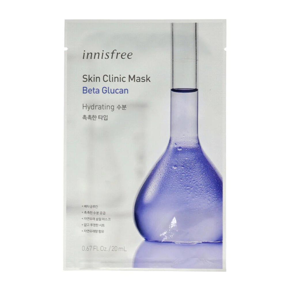 

Innisfree Skin Clinic Mask 20ml (Beta Glucan) x 5ea