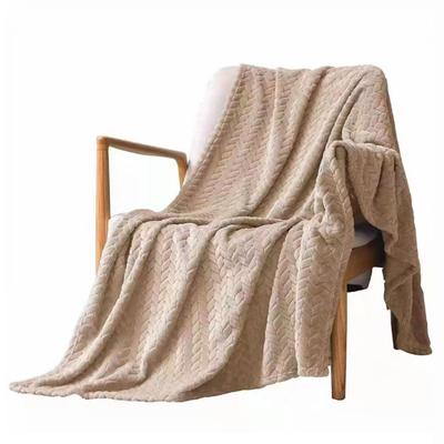 Flannel Blanket Solid Color Cozy Dusty Stylish Lightweight Comfortable Touch Warm Flannel Throw Blanket