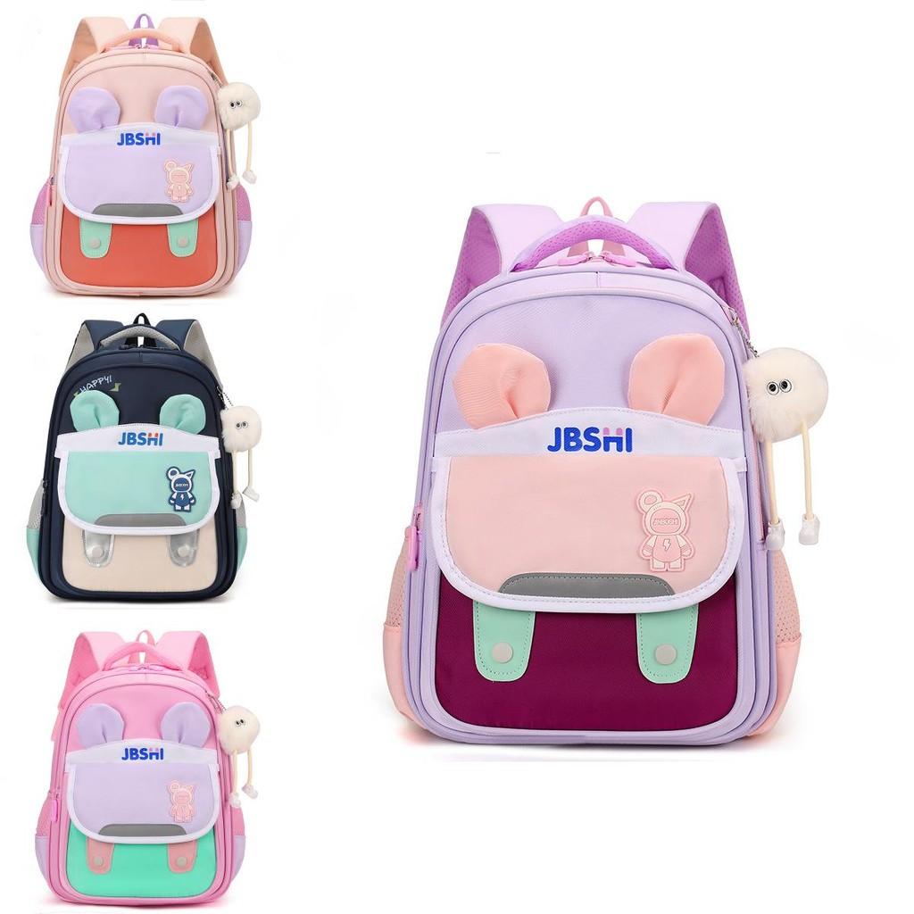 Trendy Lightweight Nylon Backpack For Preschool And Kindergarten Kids In Fun Colors