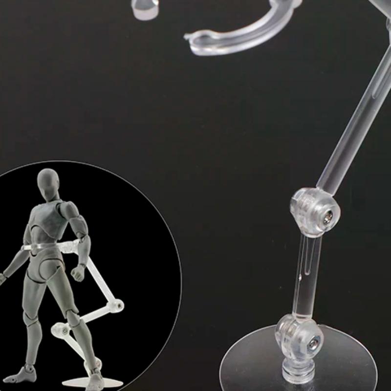 Doll Stands Figure Display Bracket Action Base For 1/144 SHF Robot Model