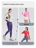 Women's Autumn & Winter Plus Velvet Sports Hoodie: Long Sleeve, Zip-Up, Outdoor Fitness, Quick-Dry, Slim Fit Yoga Jacket