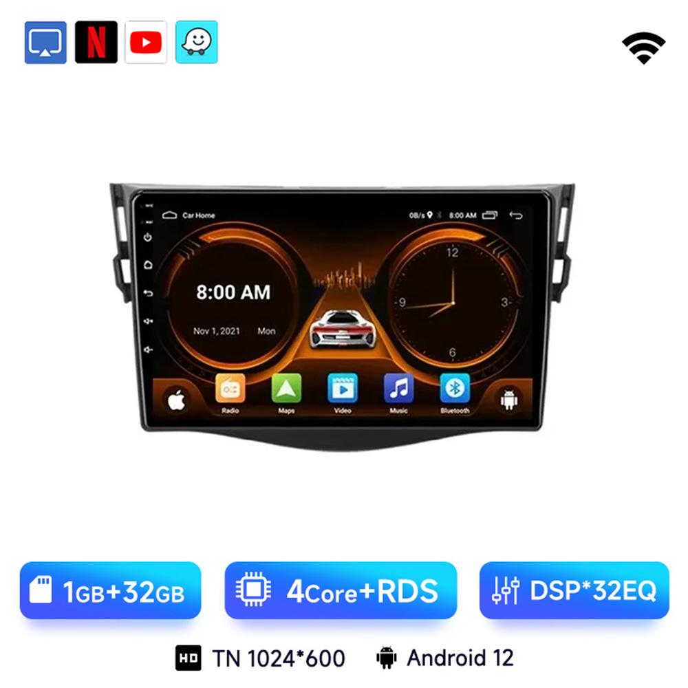 

JIUYIN Radio for Toyota RAV4 RAV 4 2005 - 2013 Wireless CarPlay Android Auto Car Multimedia Player GPS 2 din autoradio CHINA