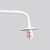 Kinkiet Ścienny Biały Szklana Biała Kula Do Łazienki Przedpokoju 1Xg9 8W Astral Sollux Lighting