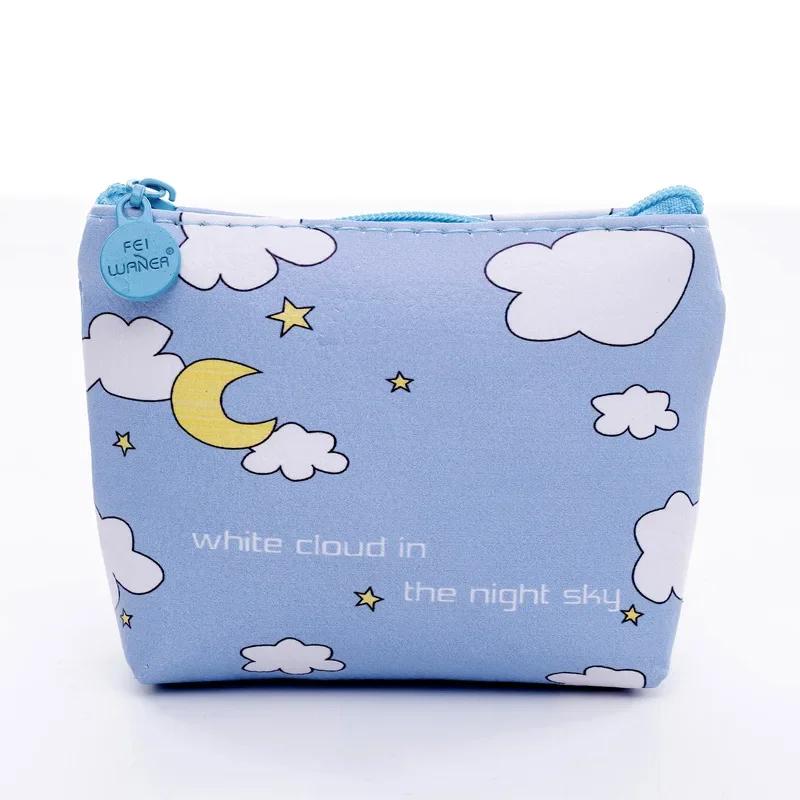 New Fashion Womens Lady Kid Coin Wallet Lady Small Mini Coin Pouch Zipper Money Key Earphone Line Mini Coin Purse Card Holder