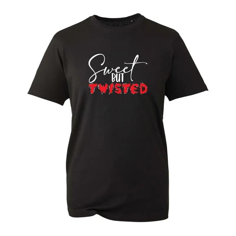 Sweet But Twisted T Shirt Christmas Candy Funny Santa Ugly Merry Xmas Top