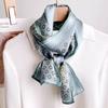 111 mulberry silk scarf women's spring and autumn temperament high-end versatile silk streamer fashion versatile long silk scarf accessories