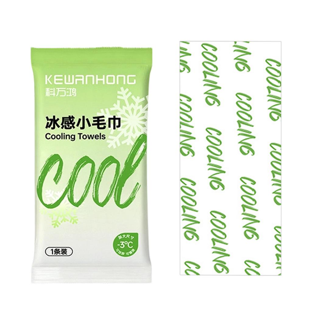 Cooling Towels for Sports and Outdoor Use Instant Cold Sensation Ice Cooling Towel Reusable Lightweight Fabric for Heat Relief and Sweat Absorption