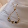Vintage One-piece Grey Diamond Exclusive Bracelet Luxury Embellished Diamond Student Accessory