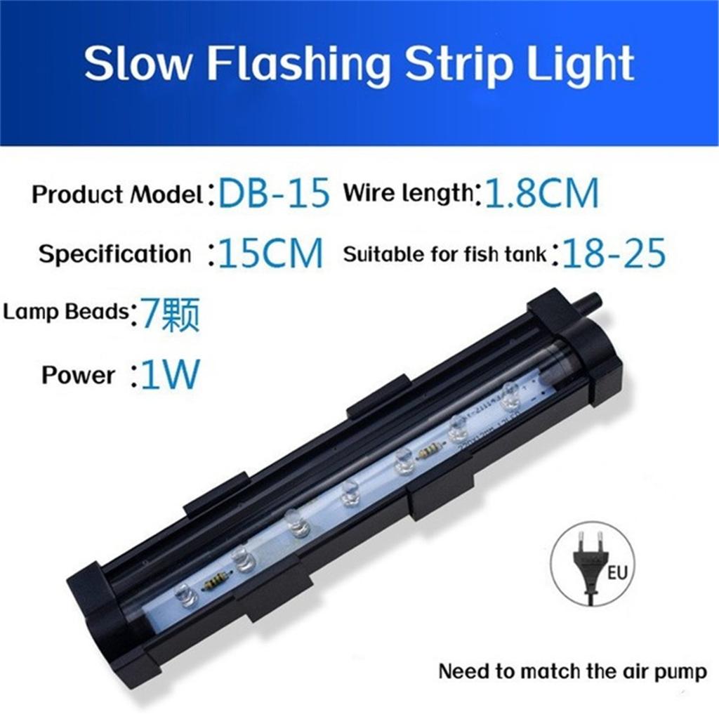 Acvariu Rezervor Pești LED Lumină Colorată Stecher EU/SU Strip Lampă Bară Rezistentă la Apă Submersibilă Lumini Submersibile Decor Rezervor