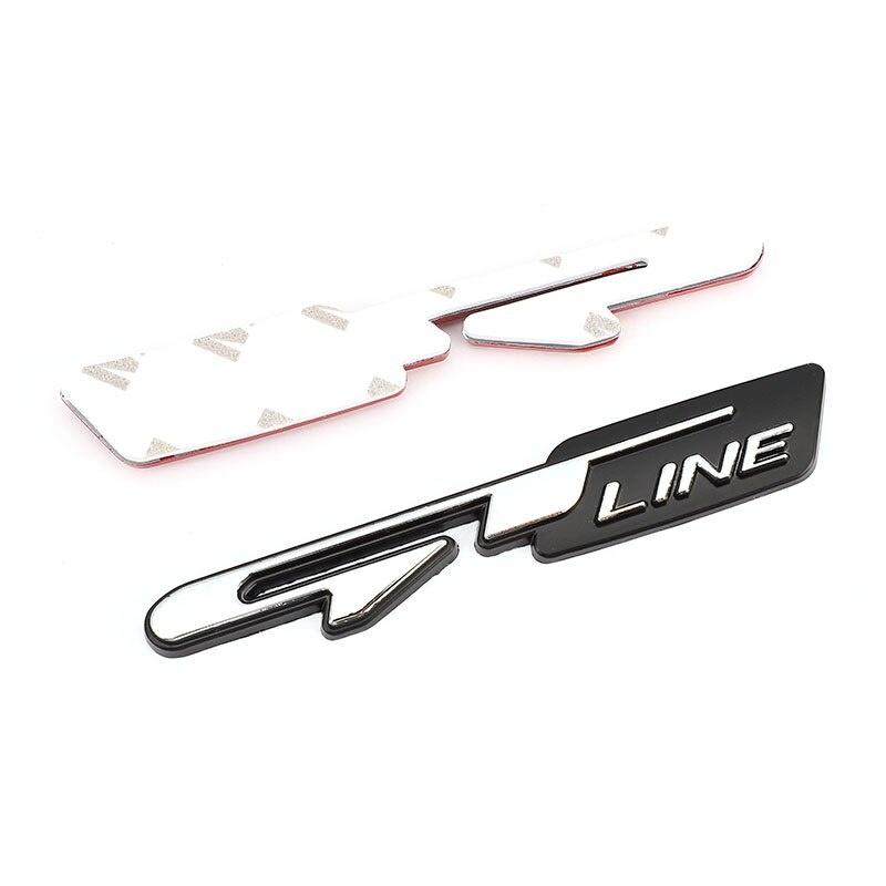 Auto-Abzeichen-Emblem-Aufkleber GT Line Logo Truck Aufkleber für Peu-geot 308 508 3008 5008