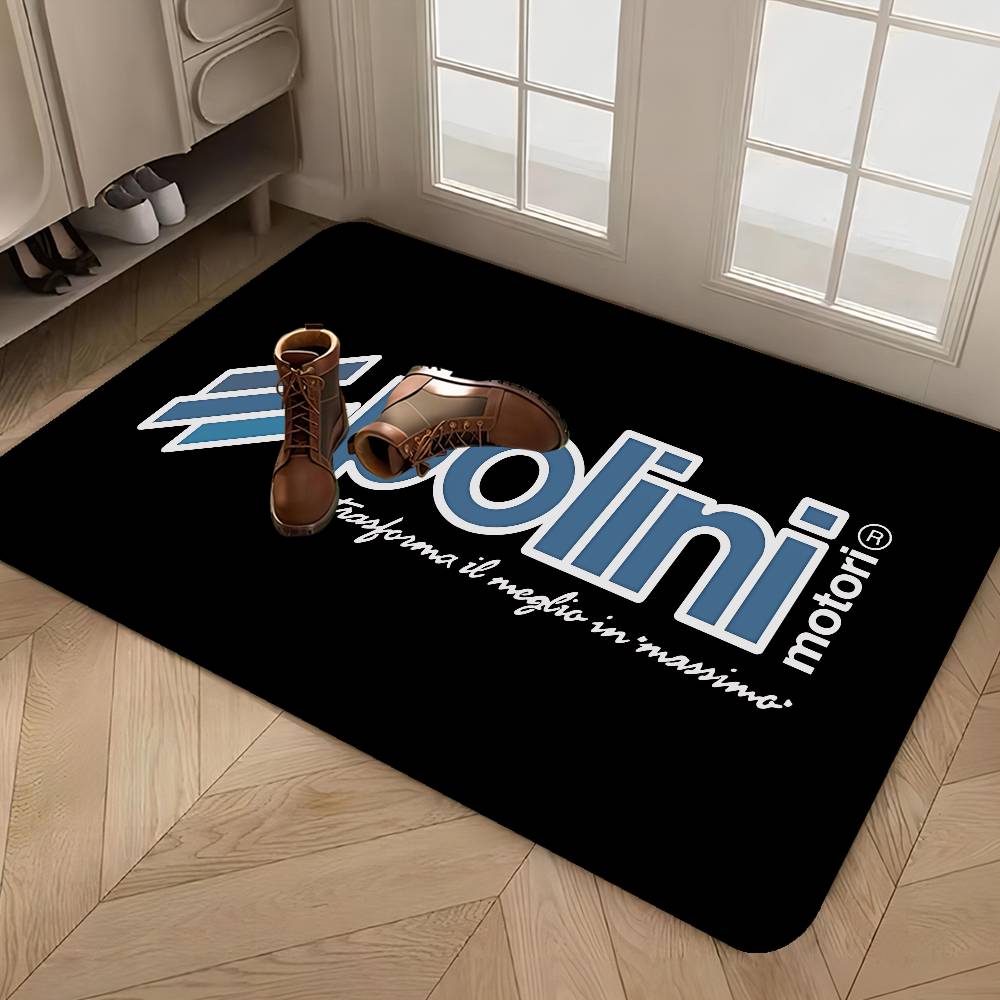 P-Polini-Italy S-Scooter Floor Mat Kids Room Bedroom Decoration Balcony Anti-Slip Doormat Living Room Welcome Rug