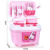 Children'S Play House Simulation Kitchen Toys, Cake Cutting Music Cooking Utensils Kitchen Utensils Toys